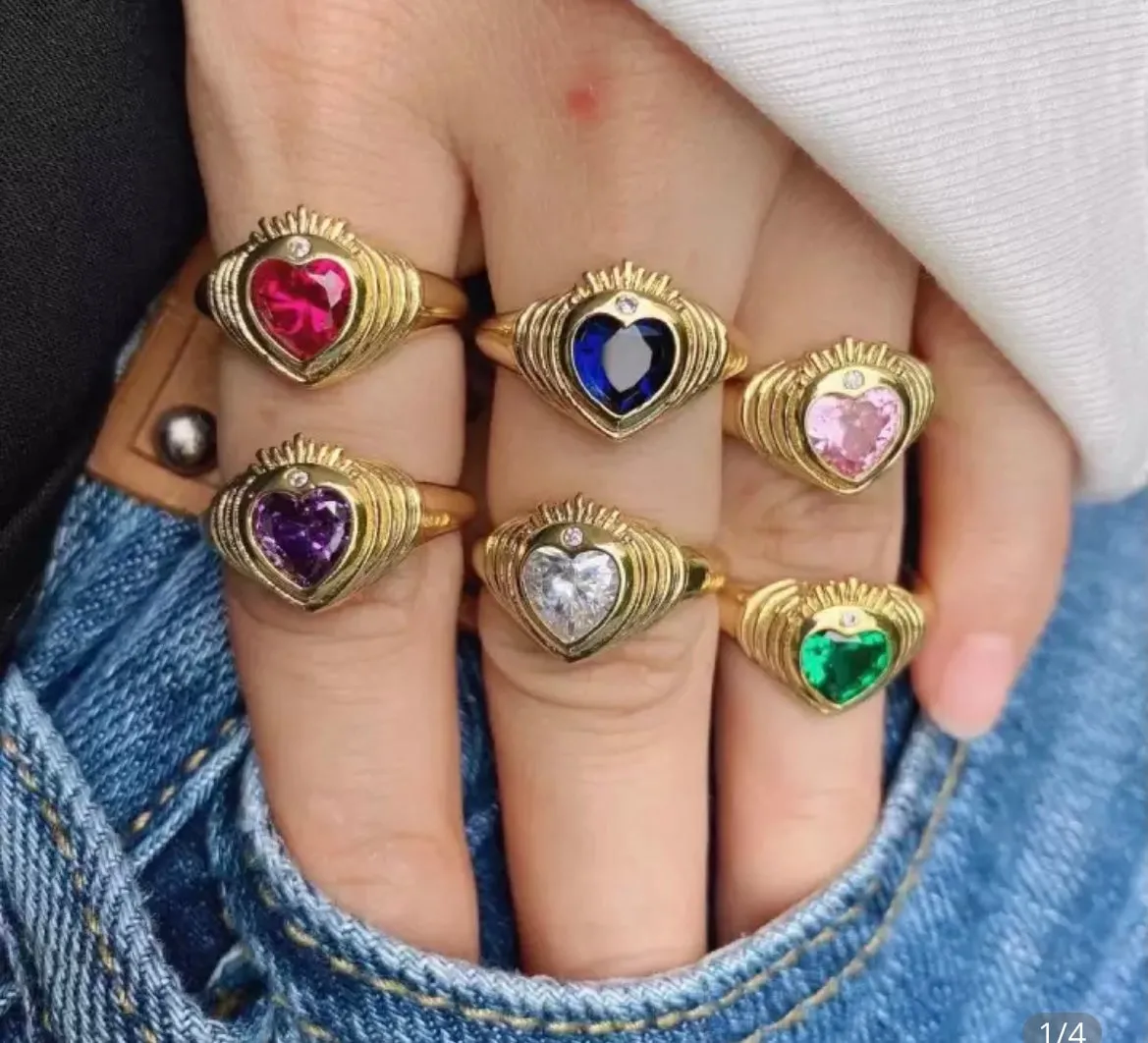 Anello regolabile cuore sacro sailor moon