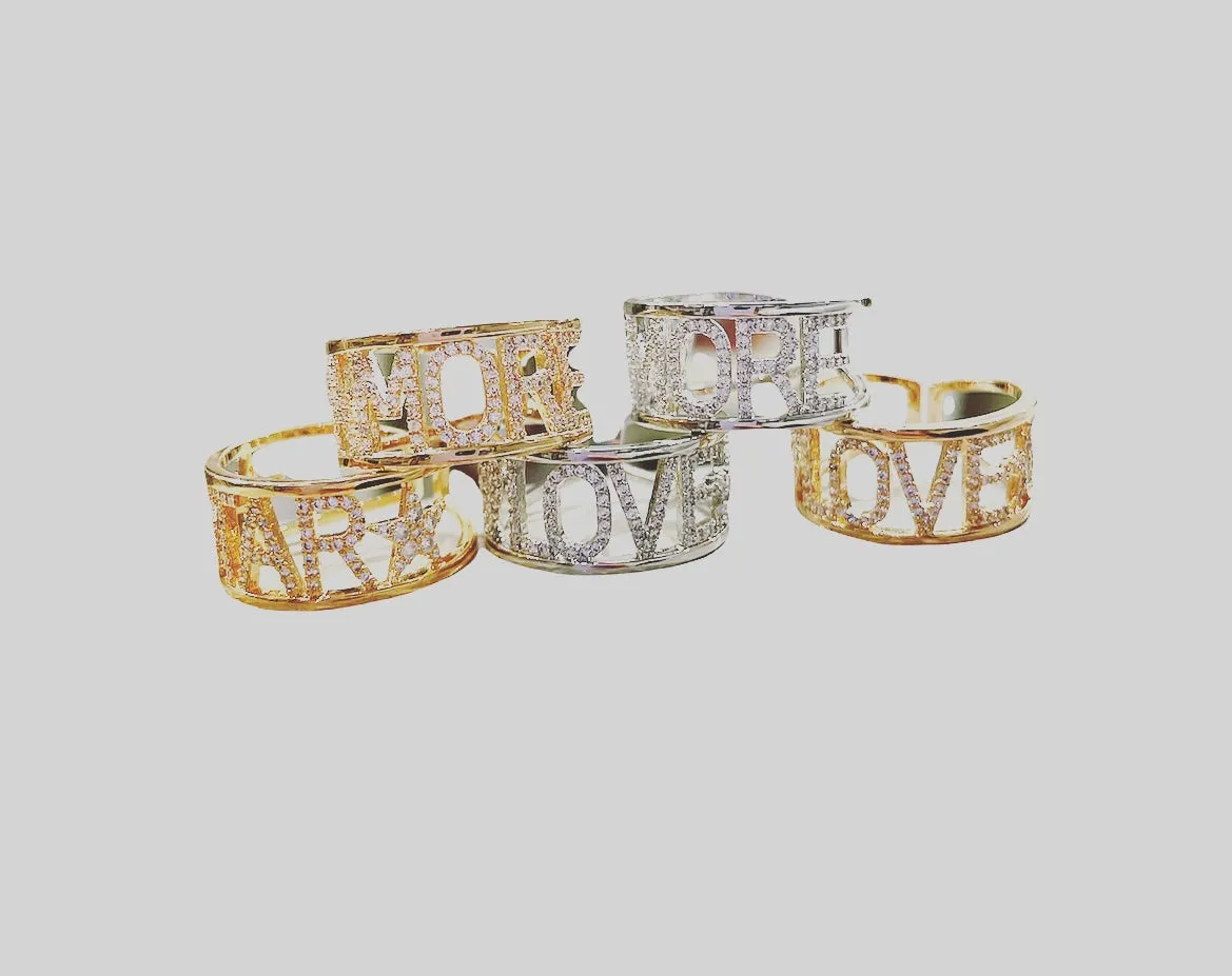 Anello regolabile  fascia frase