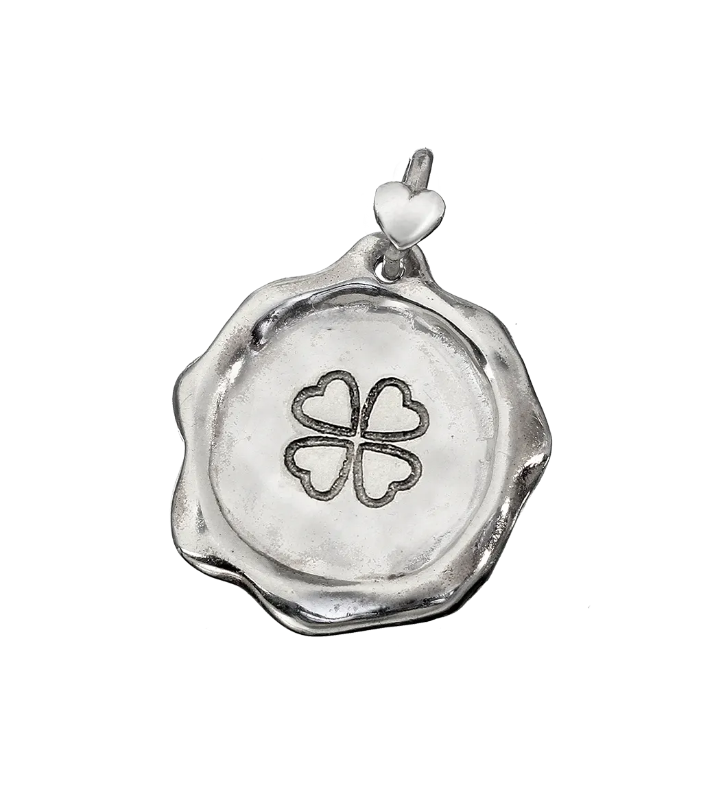 Charm Dodo Mariani - sigillo quadrifoglio-