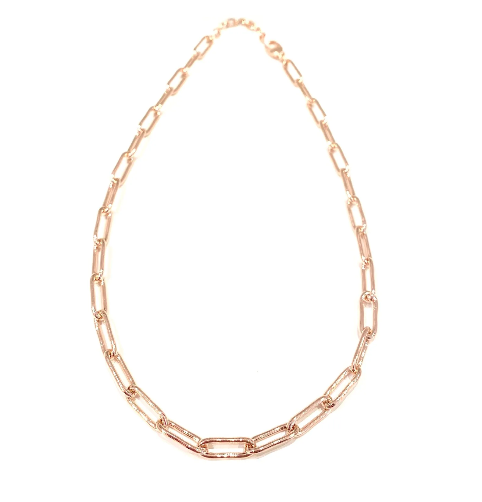 Collana Marcello Pane maglia rettangolare