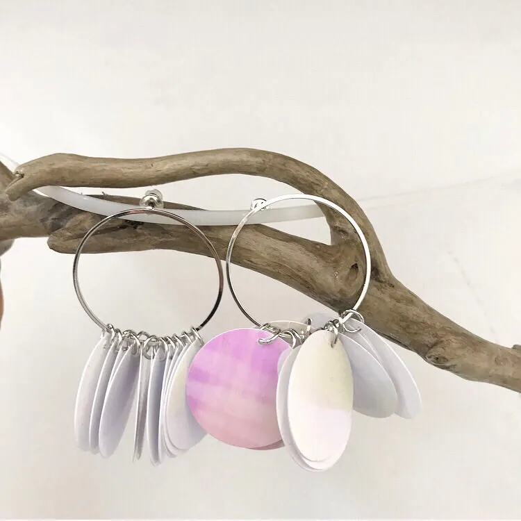 Orecchini paillettes