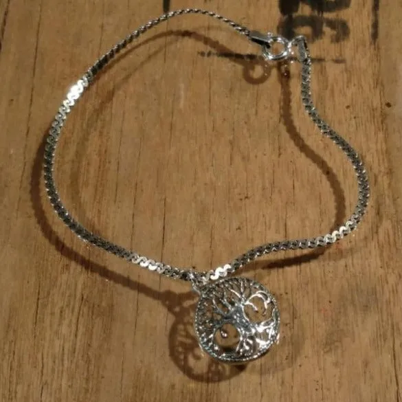 Lebensbaum-ARMBAND aus 925er Silber