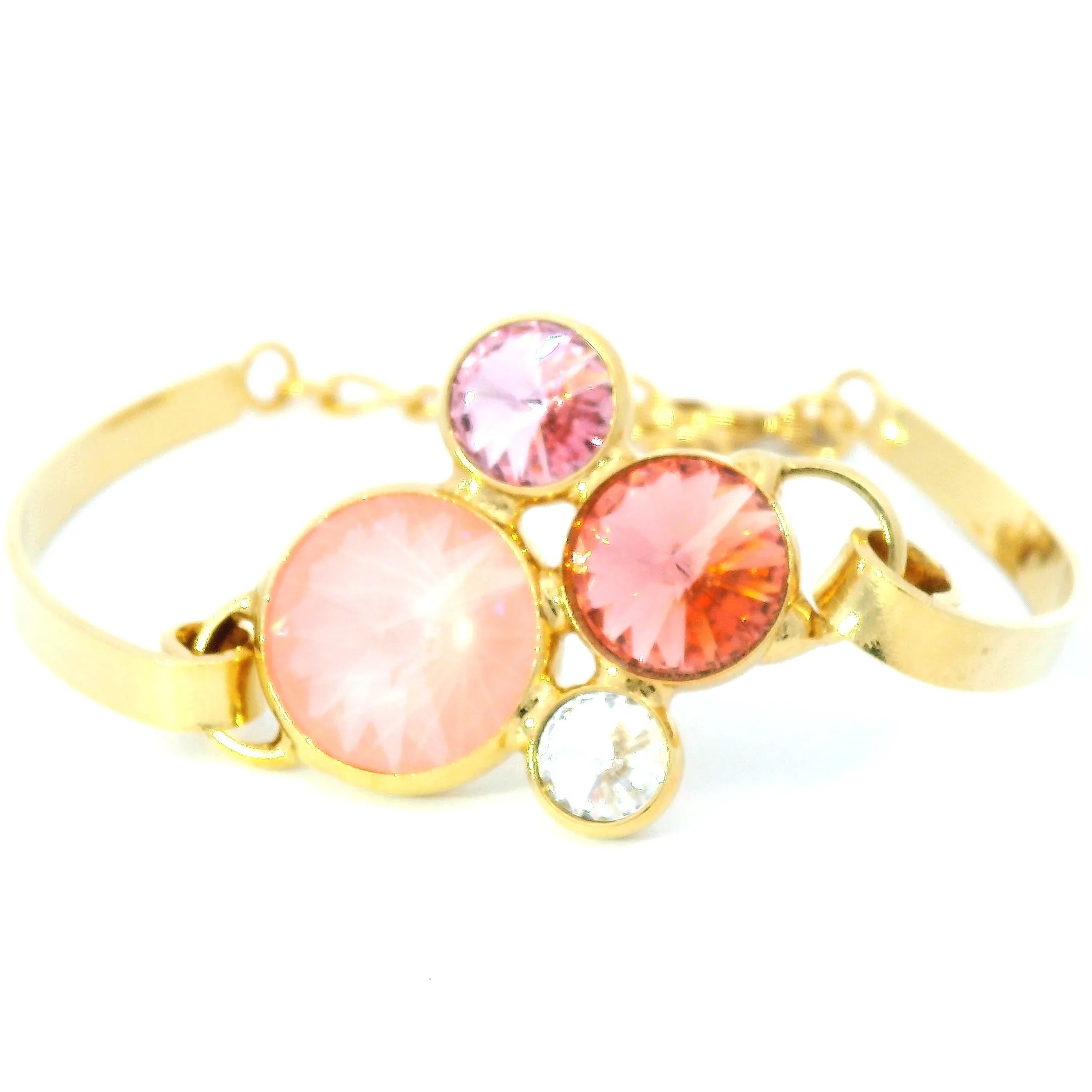 Rosa Pesca - Bracciale Pop