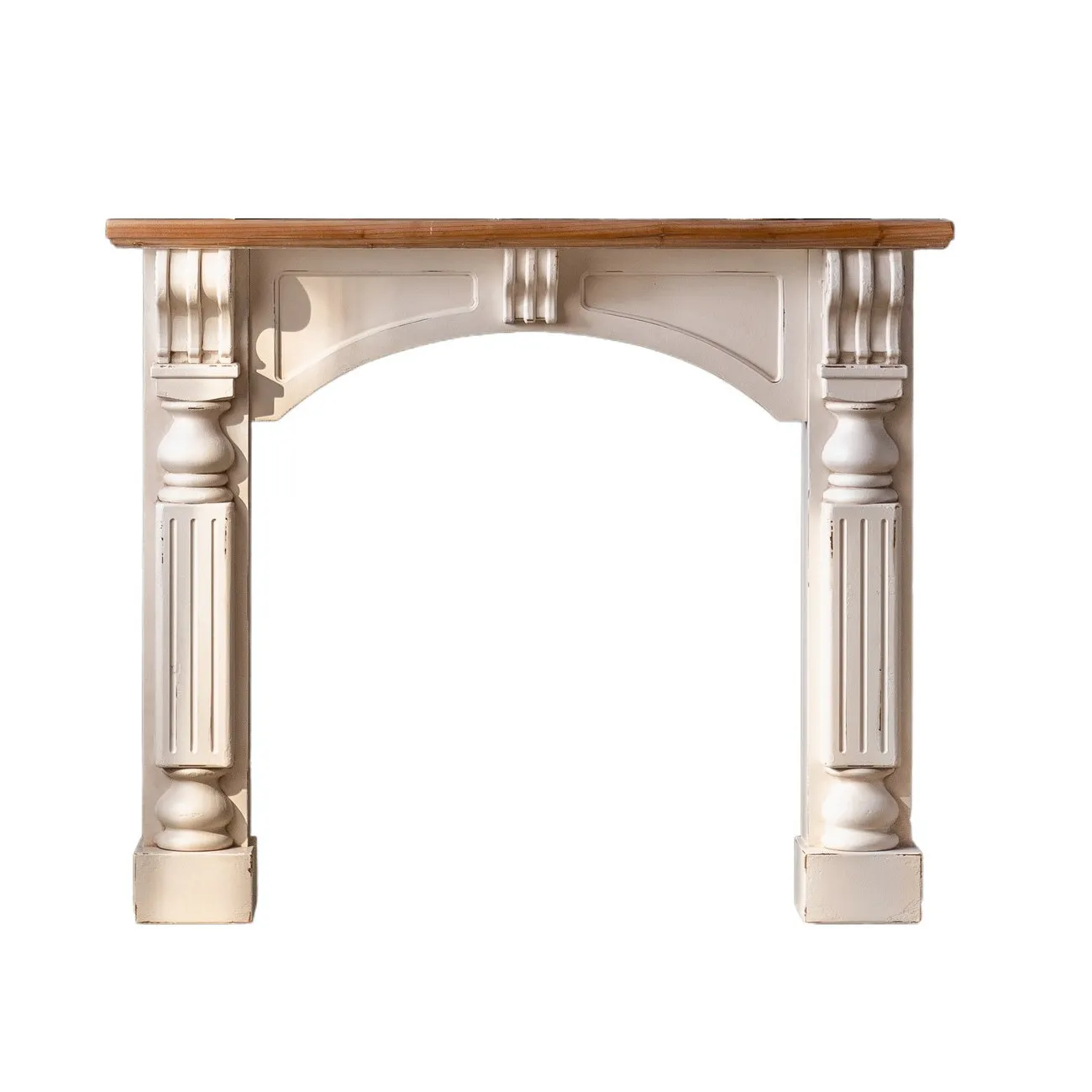 MANOIR - Kaminmantel aus Weißkiefernholz