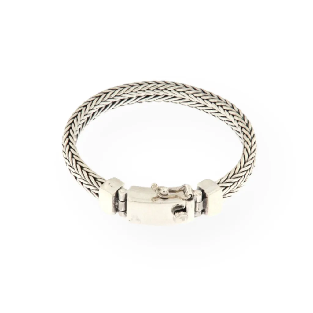 8mm Cobra Bracelet in 925 Silver