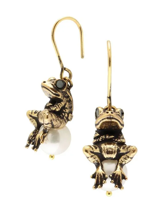 Orecchini Alcozer ranocchio in attesa