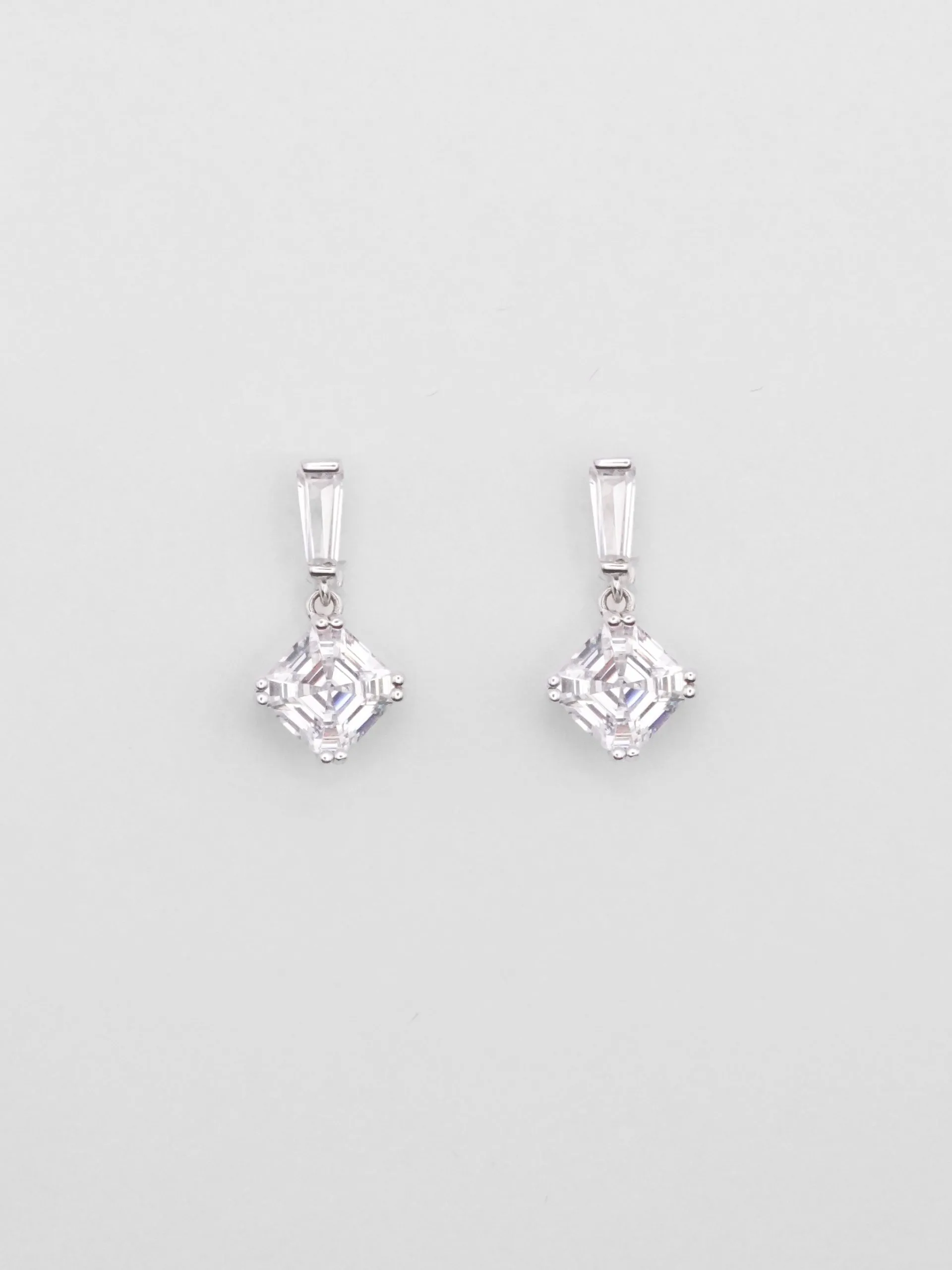 Orecchini Pendenti Argento Crystal