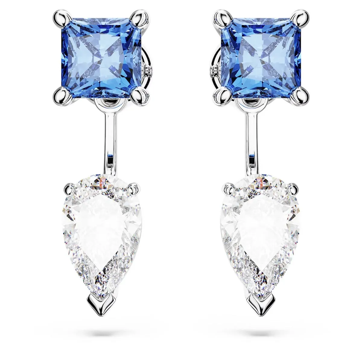 Orecchino jacket Mesmera Taglio misto, Rimovibile, Blu, Placcato rodio