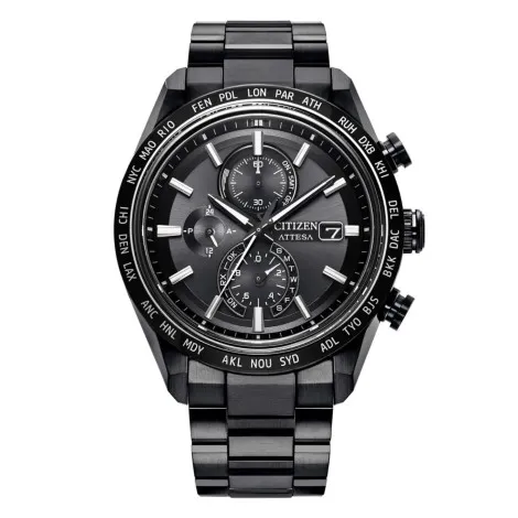 Orologio Citizen Attesa Stratosphere H800 Titanio IP Nero AT8294-59E