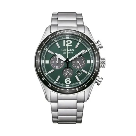 Orologio Citizen Uomo Chronografo Aviator Eco Drive CA4654-55X