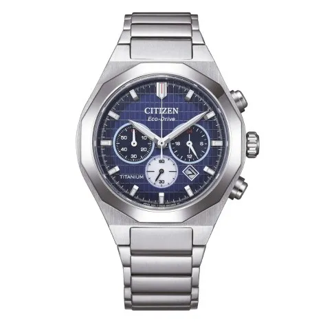 Orologio Citizen Zenshin Senkei Super Titanio CA4691-59L Blu