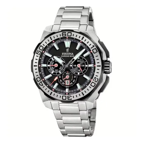 Orologio Festina Chrono Bike Acciaio F20724/7 Nero