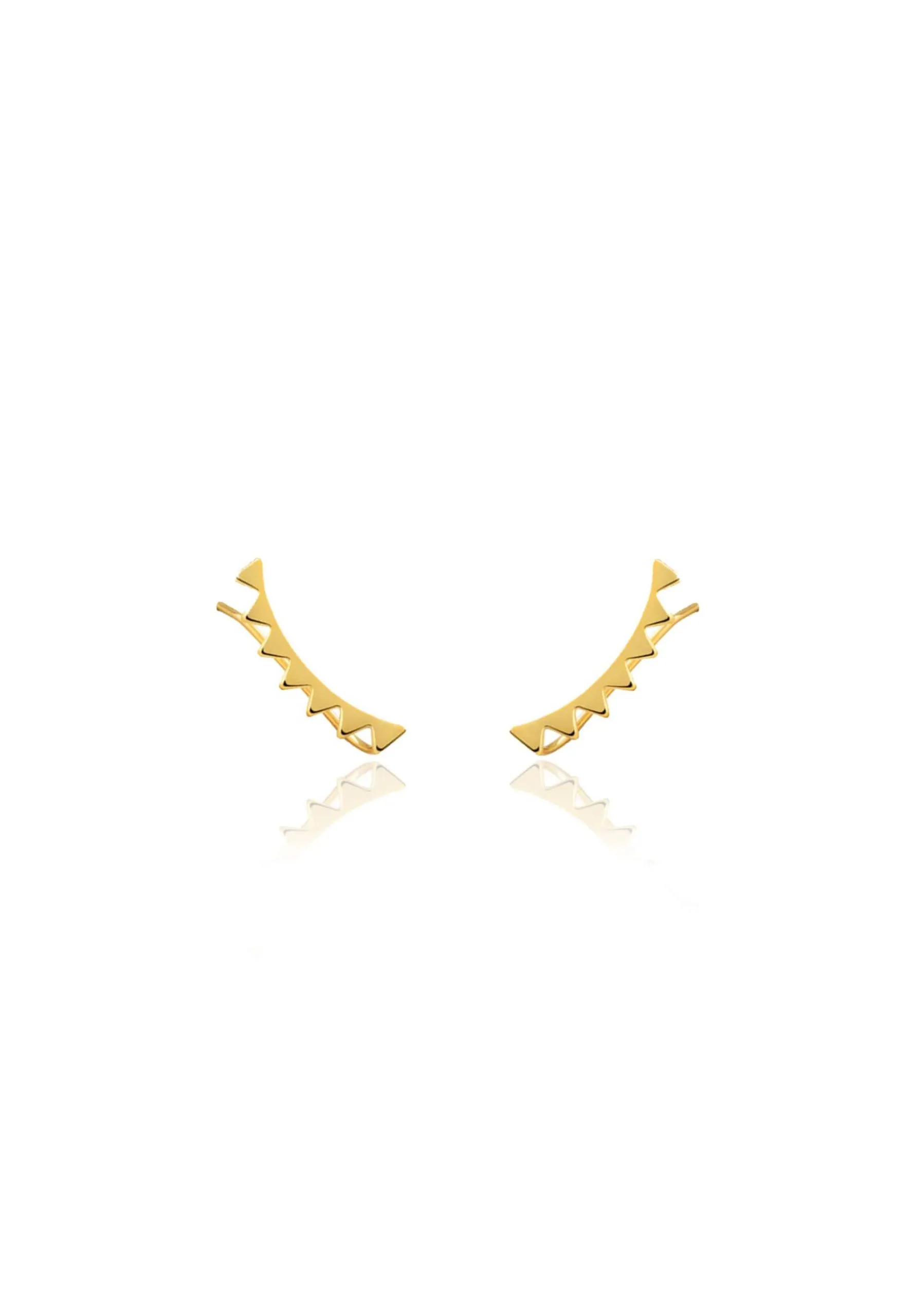 Pendientes BRAVE oro