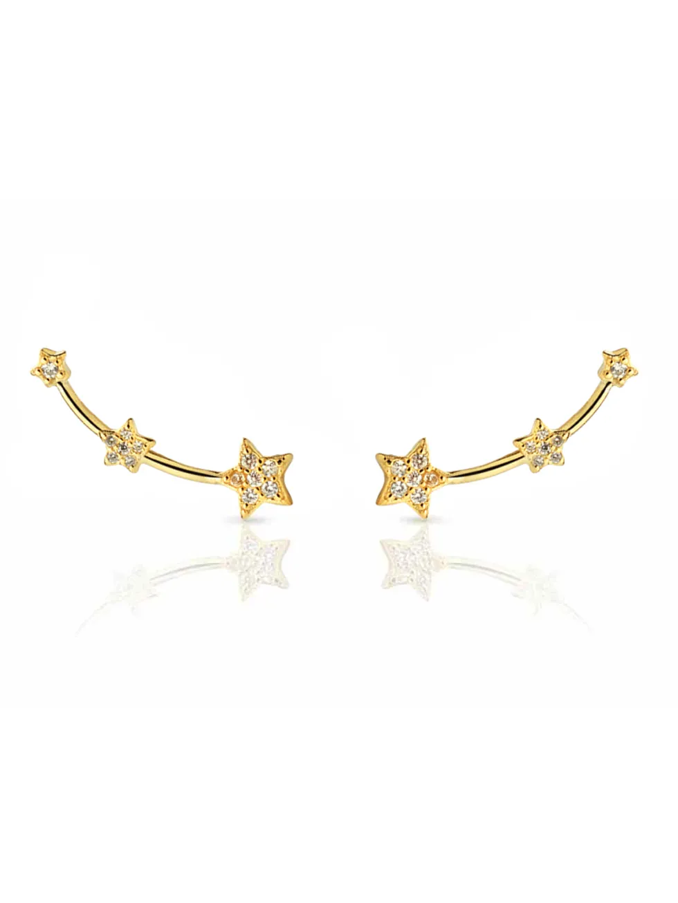 Pendientes STELLA CZ oro