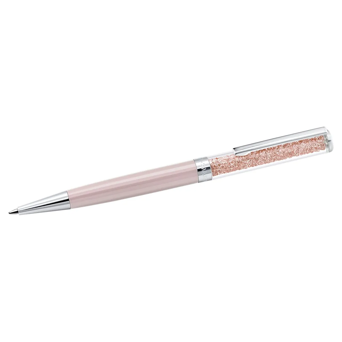 Penna a sfera Crystalline Tono oro Rosa, Cromato