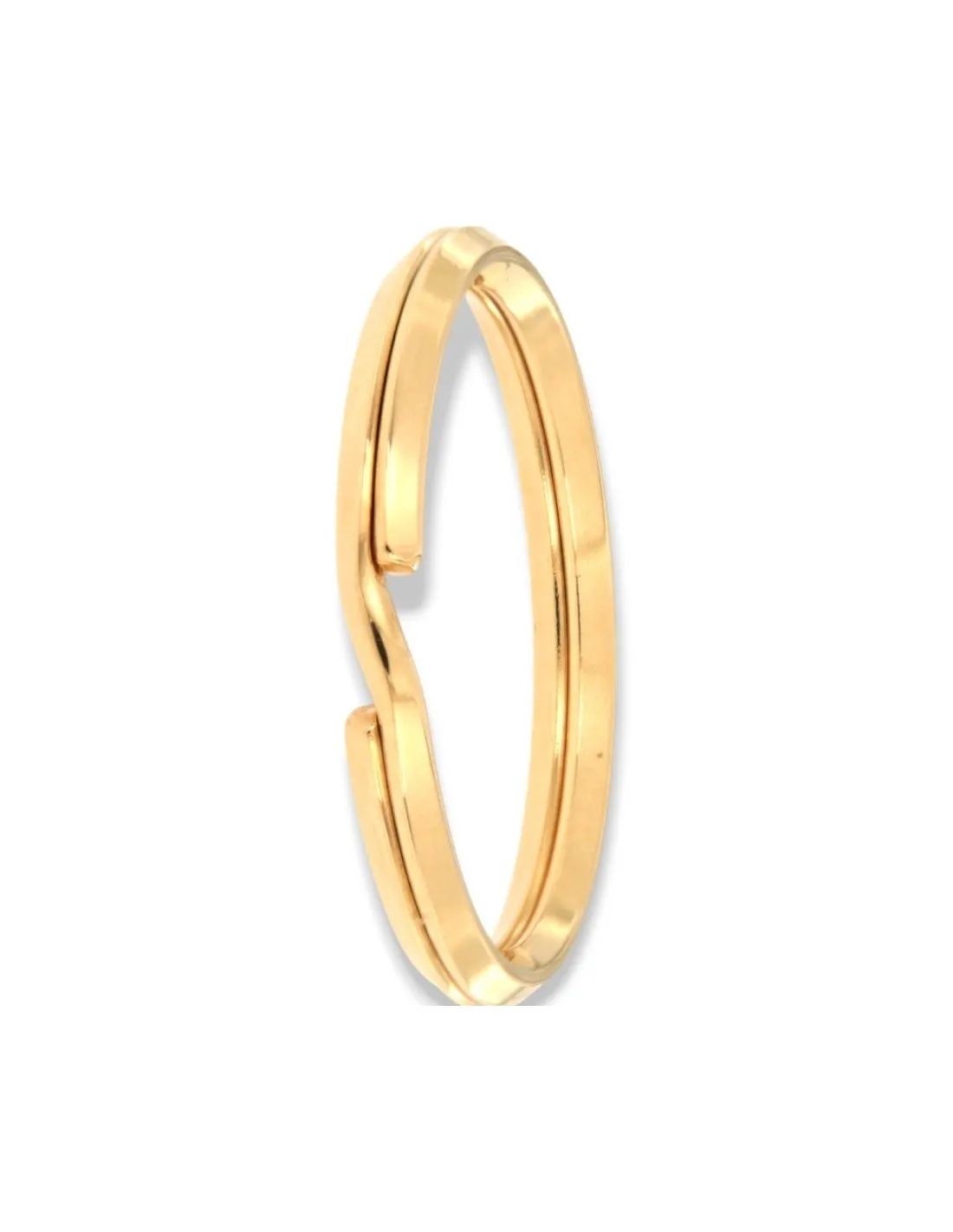 Portachiavi Oro Giallo Maglia Brisè