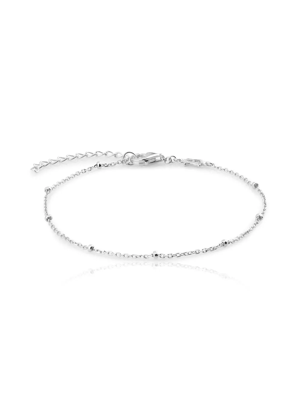 Pulsera mini BOLITAS plata