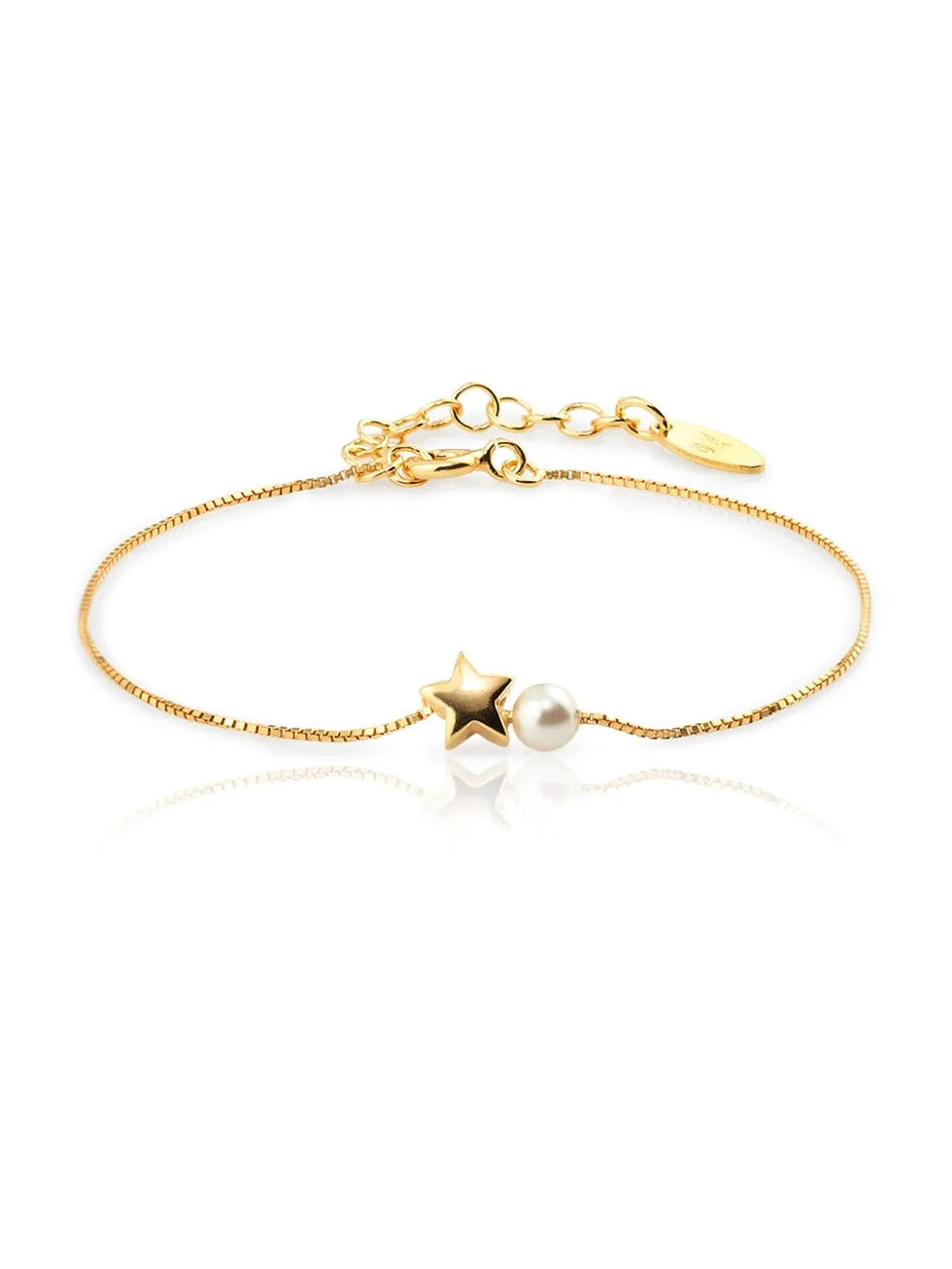 Pulsera ESTRELLA PERLA Oro