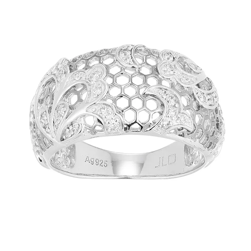 Anello in argento con Diamante I3 (I)