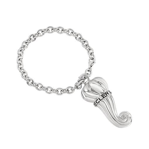 Chantecler Portachiavi Et Voilà Corni Argento