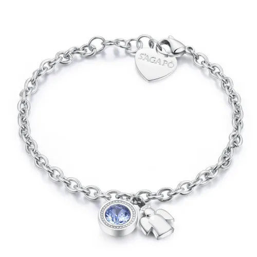 S'AGAPO' SKT13  Bracciale Donna Lucky   Light