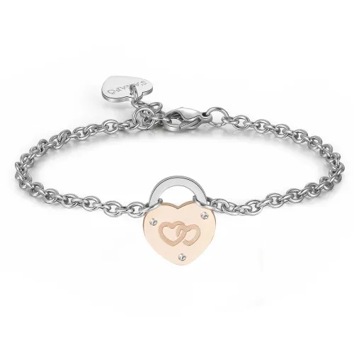 S'AGAPO' SLM158  Bracciale con Ciondolo Coll. Lockme