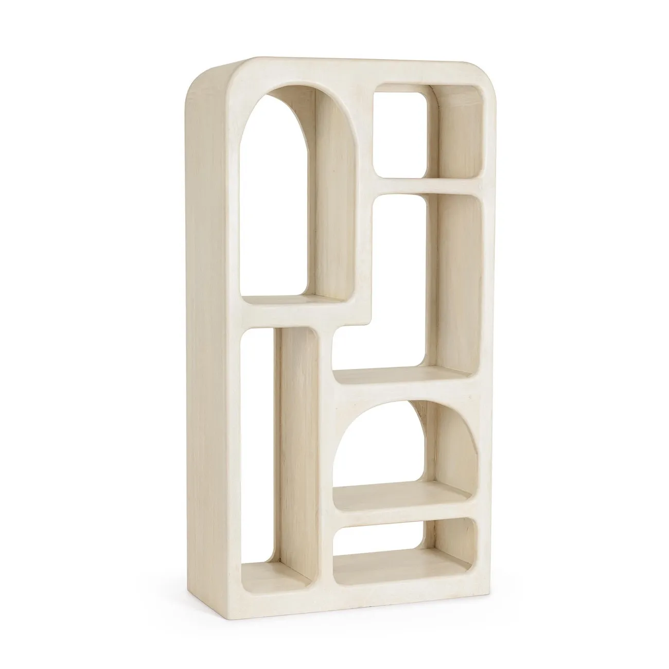 TATOOINE - Cremefarbenes Regal mit Nischen