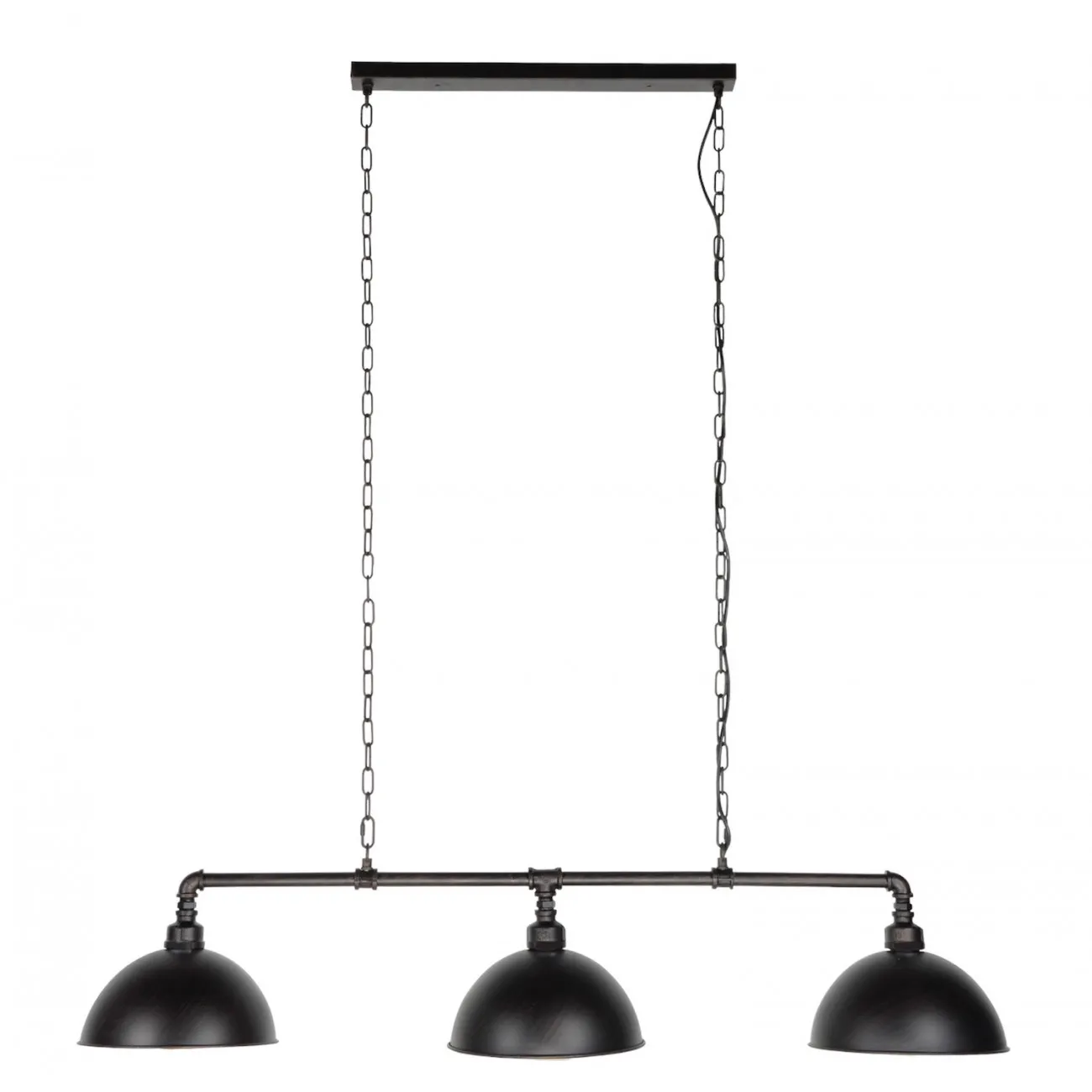 TUBE - Dreifache Bar-Aufhängung aus Stahl